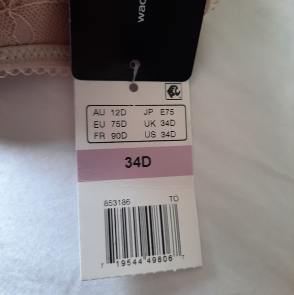 Wacoal Women's Retro Chic Contour Bra NWT 34D - Picture 10 of 10
